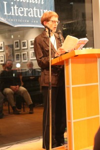 Meredith Quartermain at Canadian Literature's 2012 Woodock Centennial